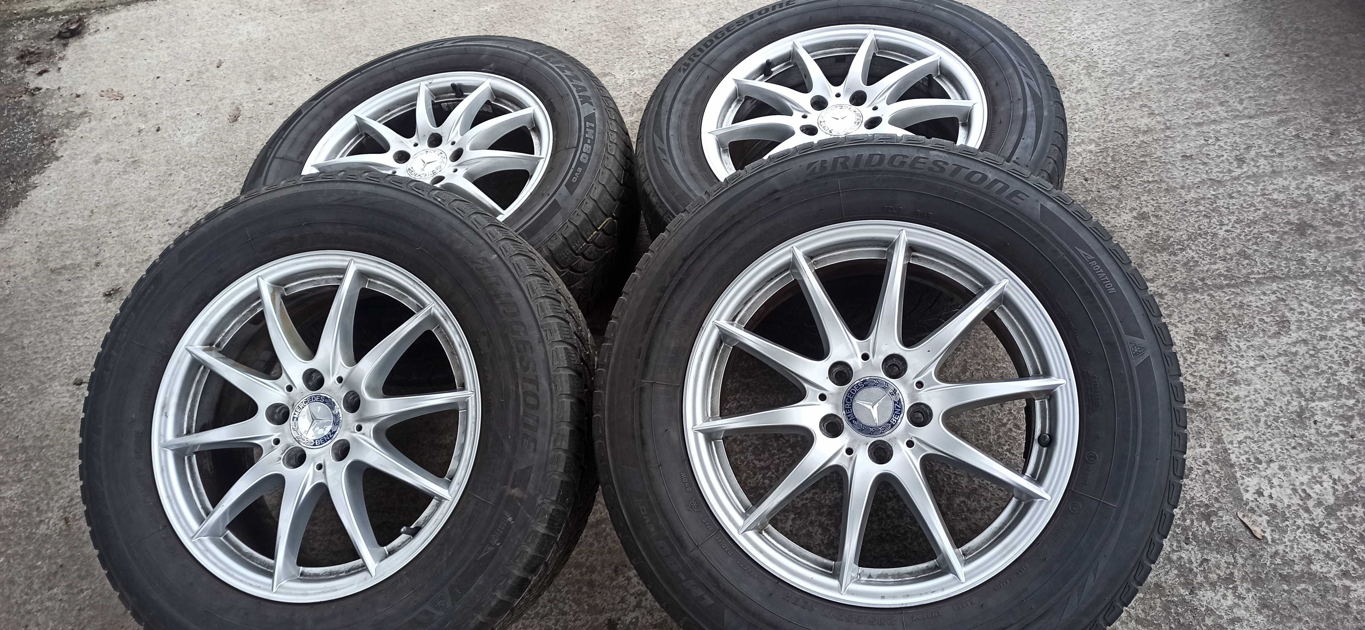 Felgi 17 5x112 Mercedes ML W166 W246 + 235/65 ET 53