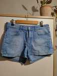 Niebieskie jeansowe szorty H&M