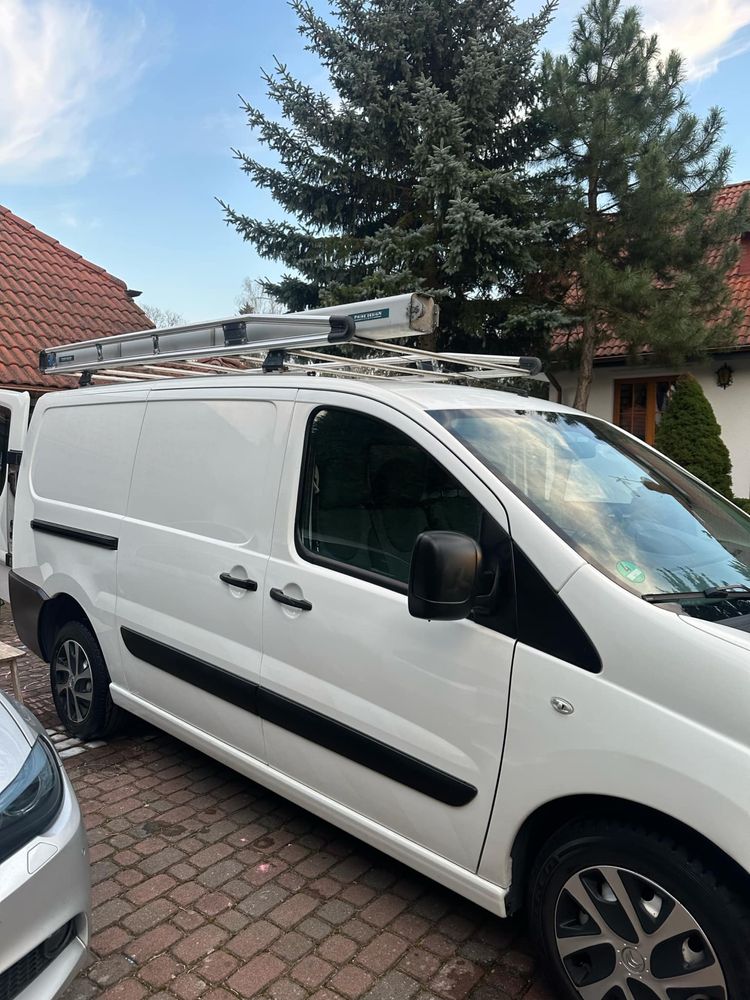 Bagaznik dachowy z tubą Citroen Jumpy Proace Scudo Expert