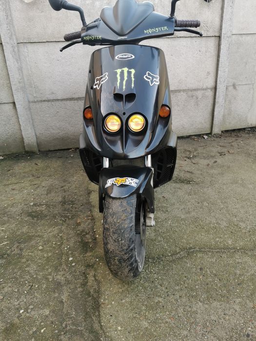 Włoski skuter Malaguti F12 po remoncie