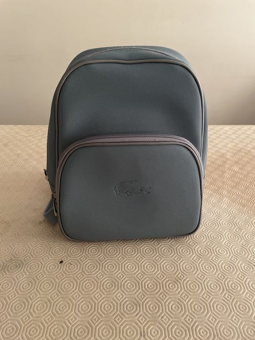 Mochila Lacoste azula claro