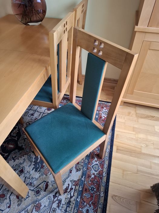 Stół oraz krzesła 6 szt
