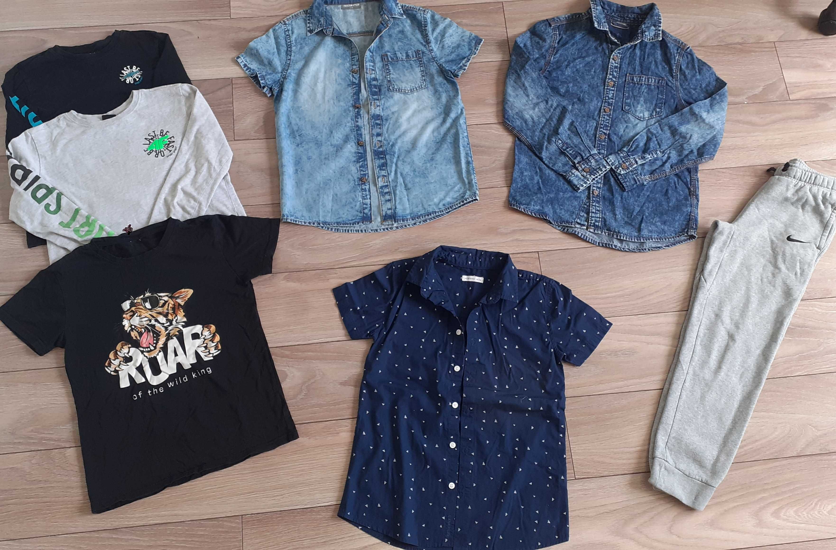 kurtka zimowa bejo primark minoti 4f bluza reserved spodnie nike 146