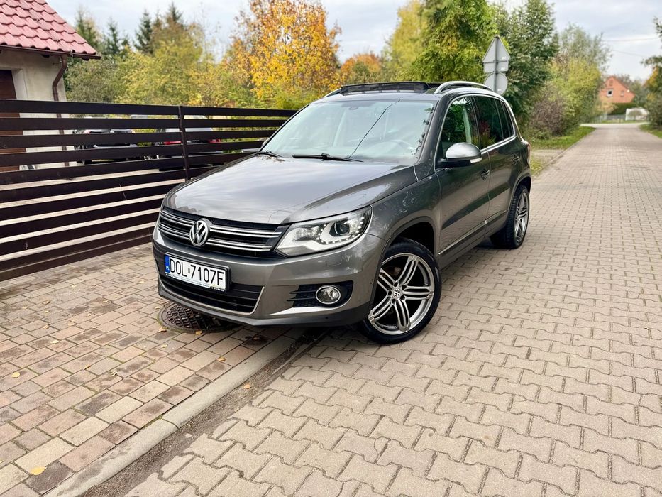 Volkswagen Tiguan xenon*hak*serwis*kamera cofania*webasto*panorama*bezwypadkowy