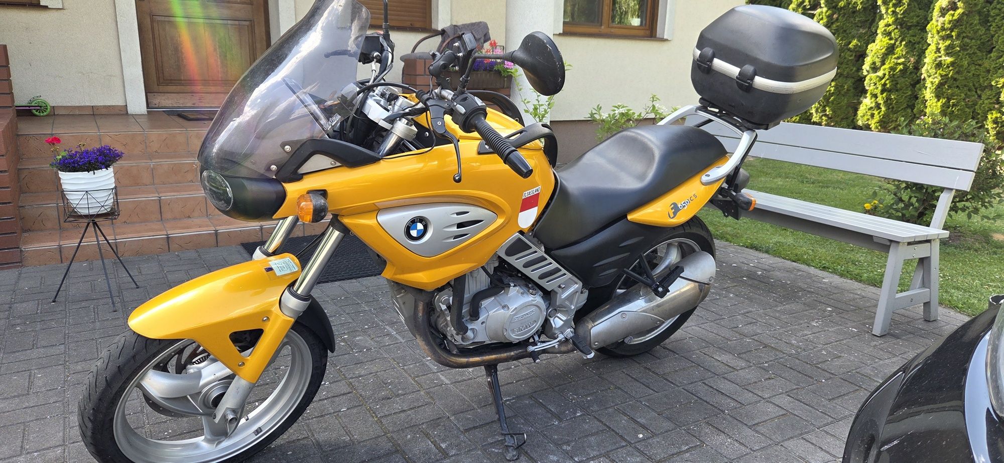 BMW F650CS F650 CS kufer