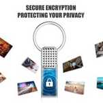 USB флешка Lenovo 2 ТБ USB 3,0 Металл цвет золота