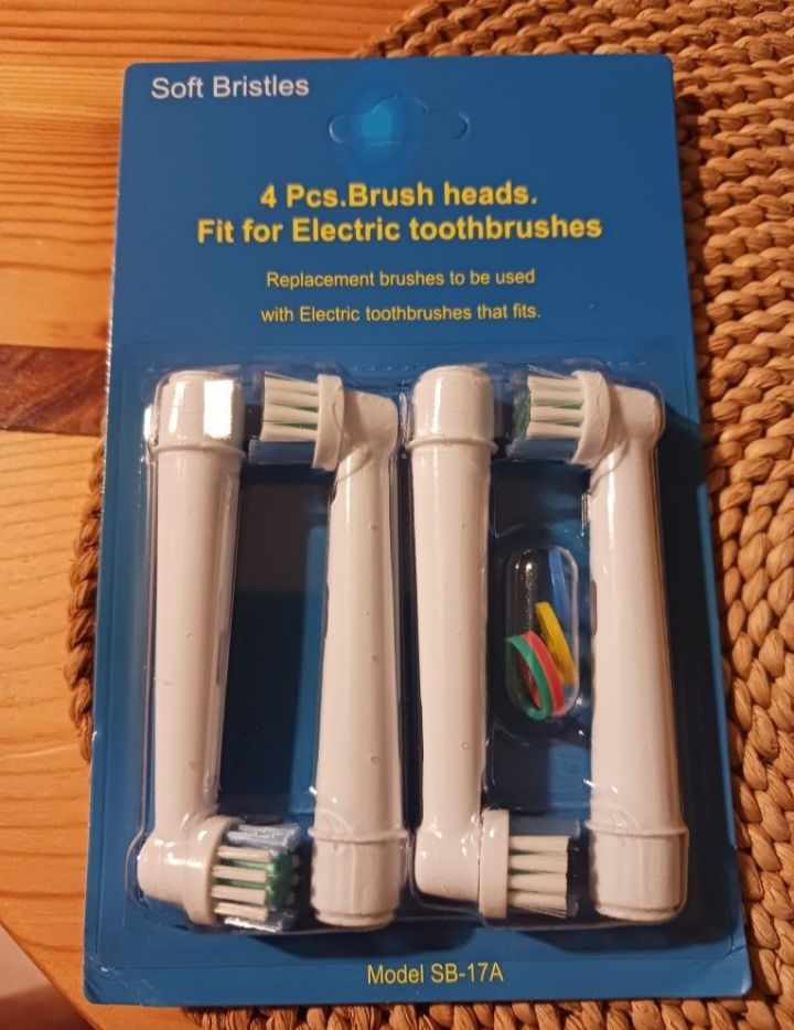 Wymienne końcówki/główki do szczoteczek elektrycznych oral-b,Łódź