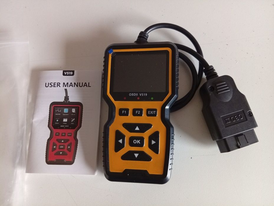 Scanner testador de diagnóstico V519 OBD2 novo