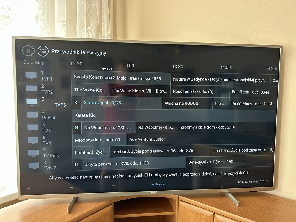 Telewizor 58" Philips LED 58PUS7555 UHD 4K HDR10+