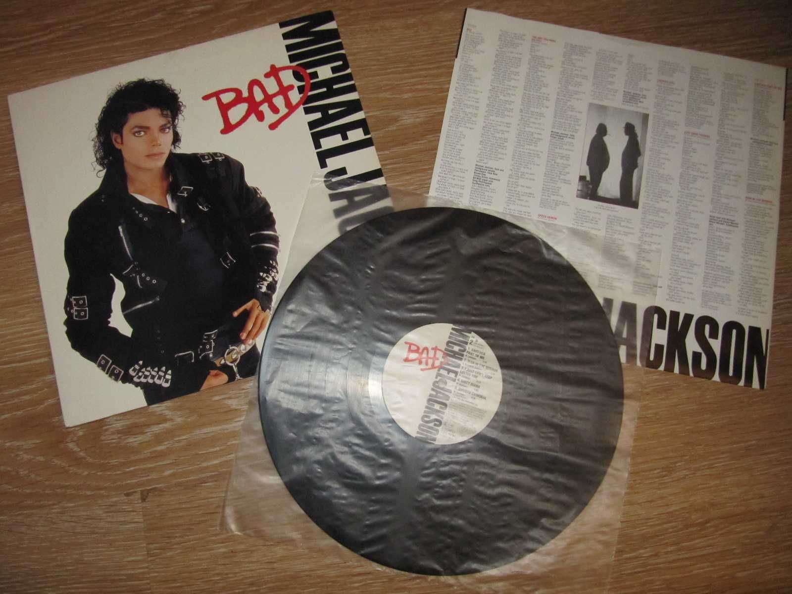 Виниловый Альбом MICHAEL JACKSON ‎– Bad - 1987 *ОРИГИНАЛ (NM/NM)