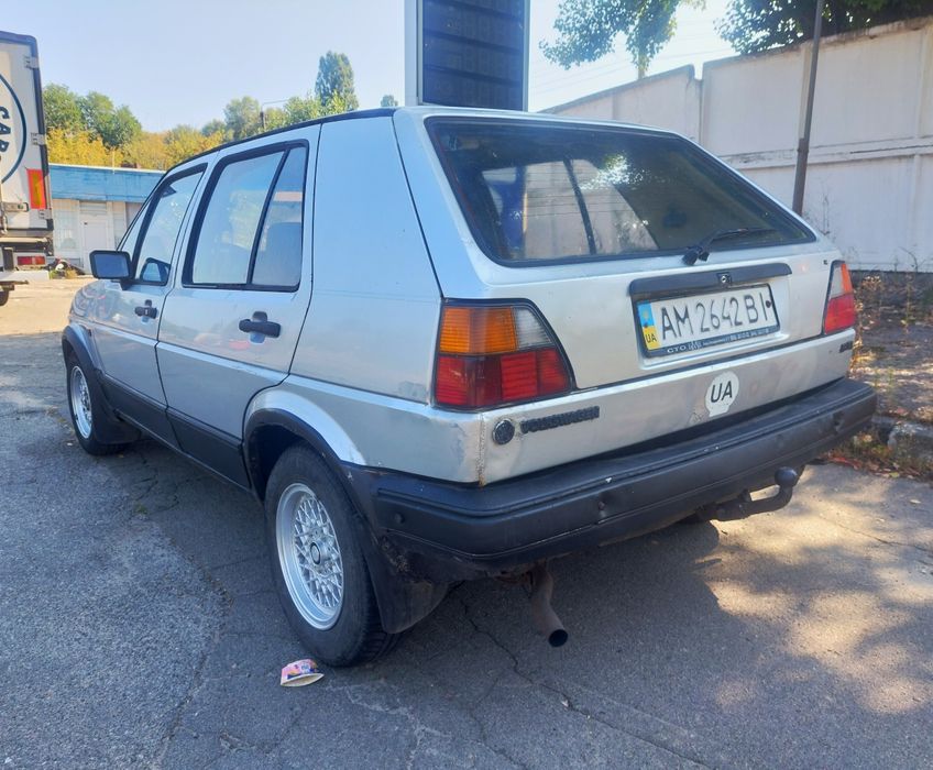 volkswagen golf 2 газ бензин  Фольксваген гольф 2 на полном ходу