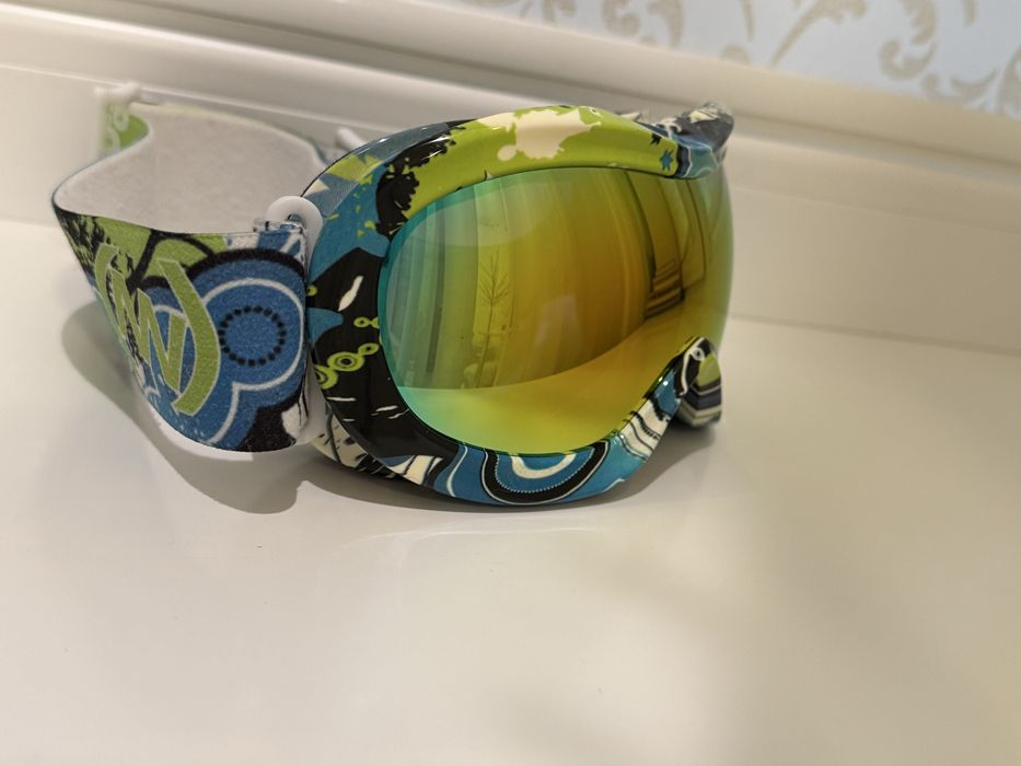 Дитяча лижна маска з полярізацією як нова з чохлом