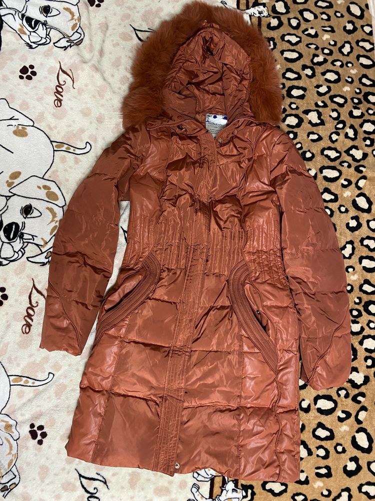 Пуховик Peercat натуральний жіночий зимовий,куртка,плащ
