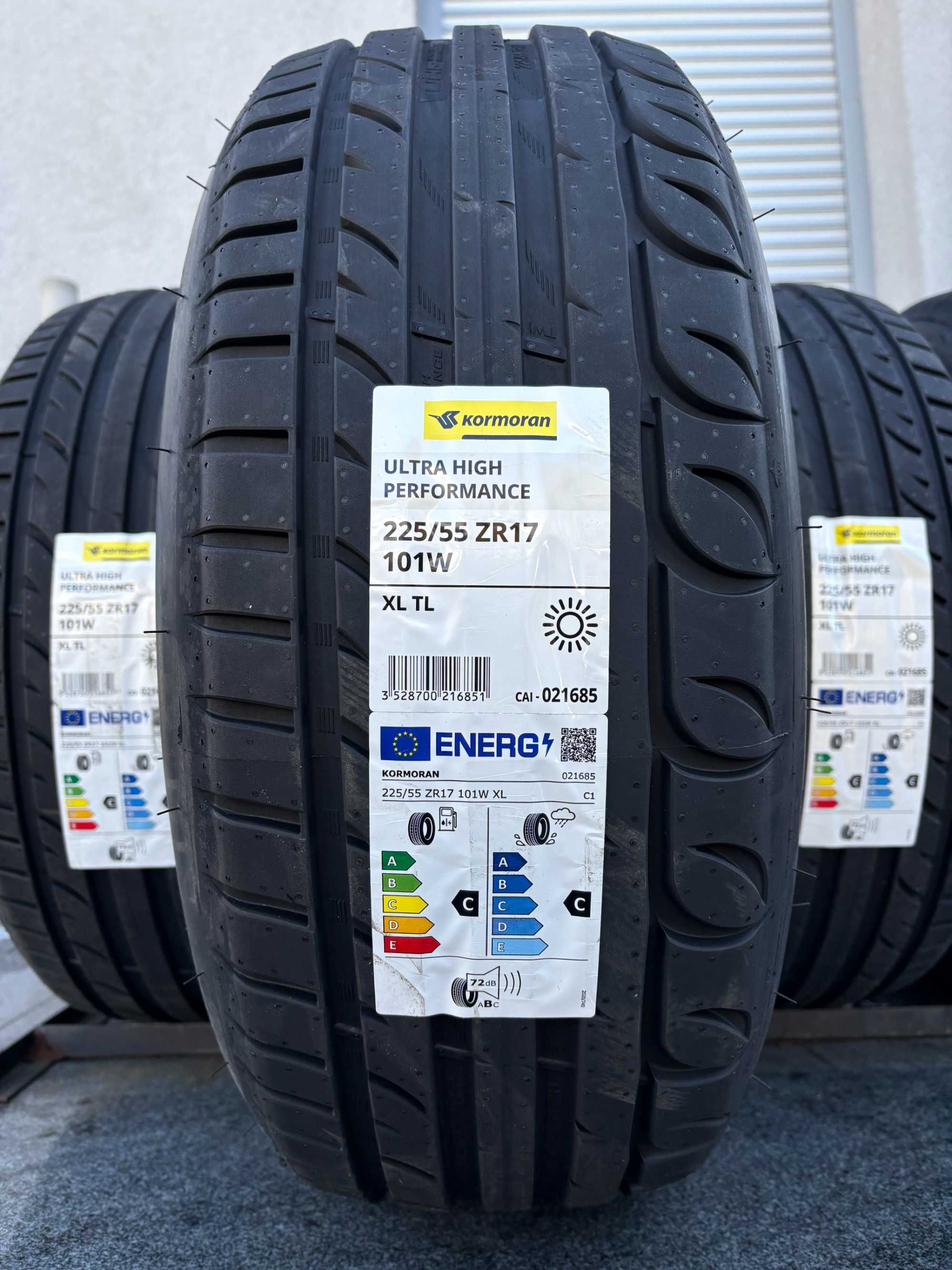 komplet letnie 225/55R17 Kormoran UHP prod. 2025 rok! 101W XL C,C,72db