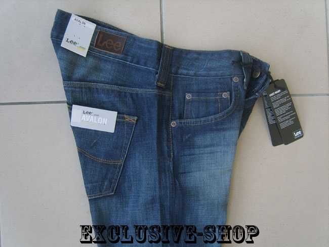 Spodnie damskie Lee Avalon , jeansy granatowe W27 L33 pas 76 cm