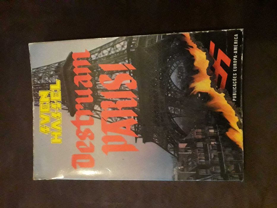 livro destruam paris- publicacoes europa america
