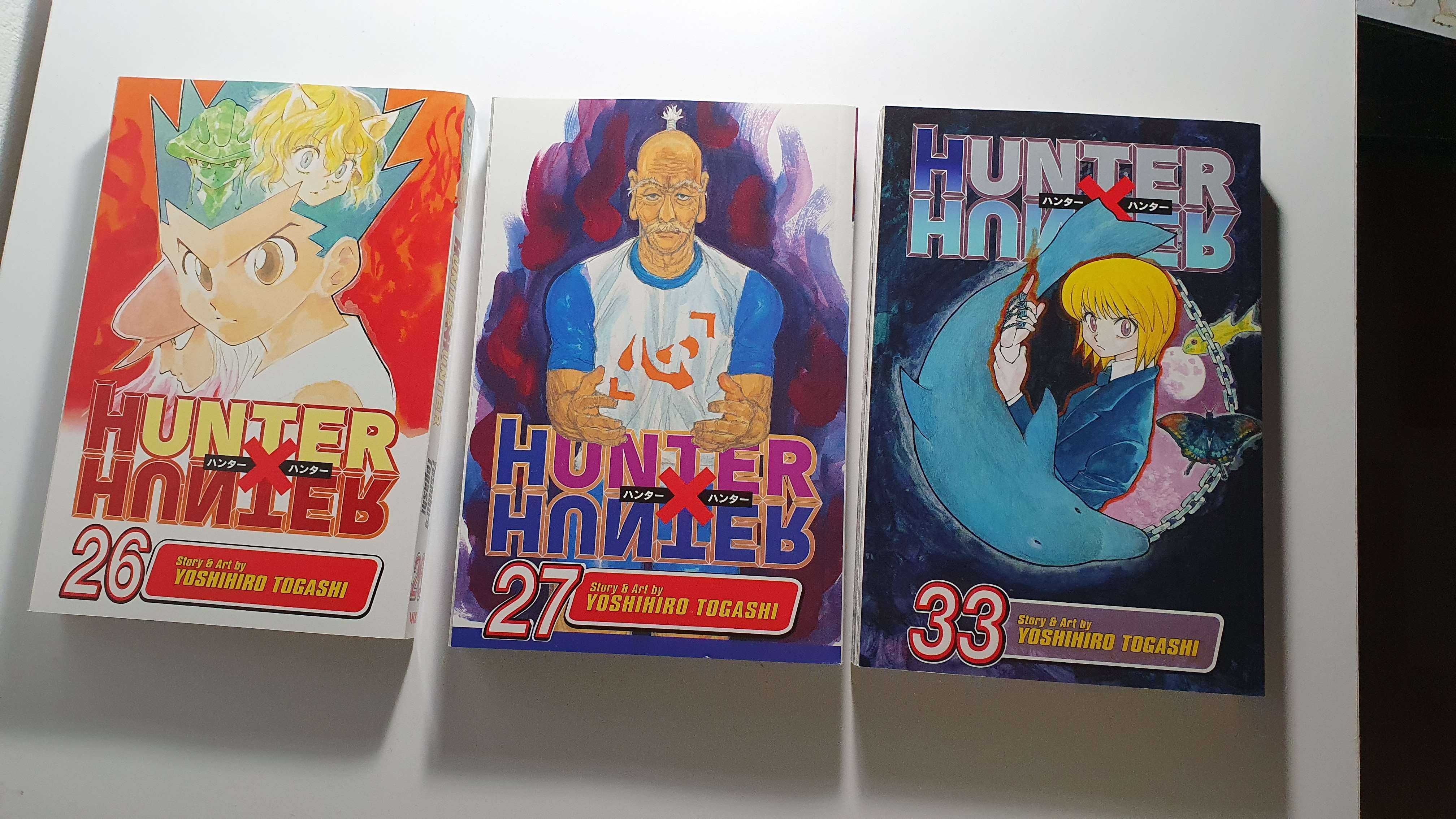 Manga Hunter x Hunter (ANG/ENG) tomy/vol 1, 3, 7, 10, 14, 26, 27, 33