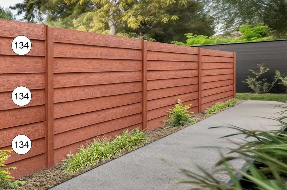 Ogrodzenia betonowe, płot betonowy