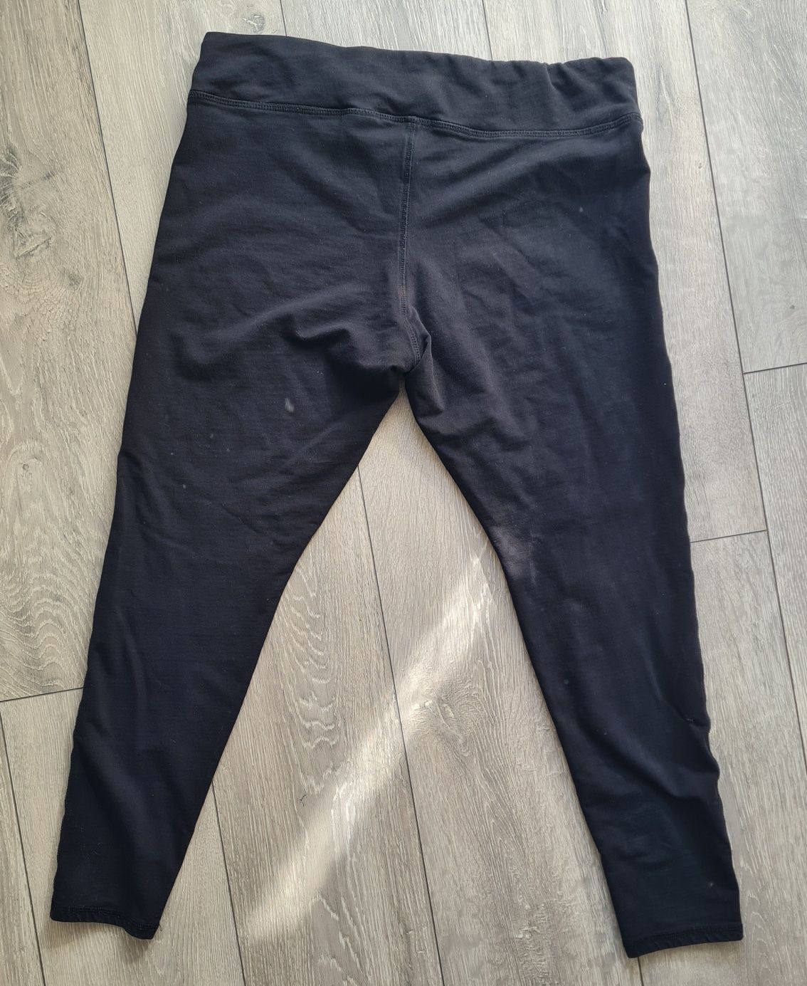 Czarne Legginsy ciążowe H&M