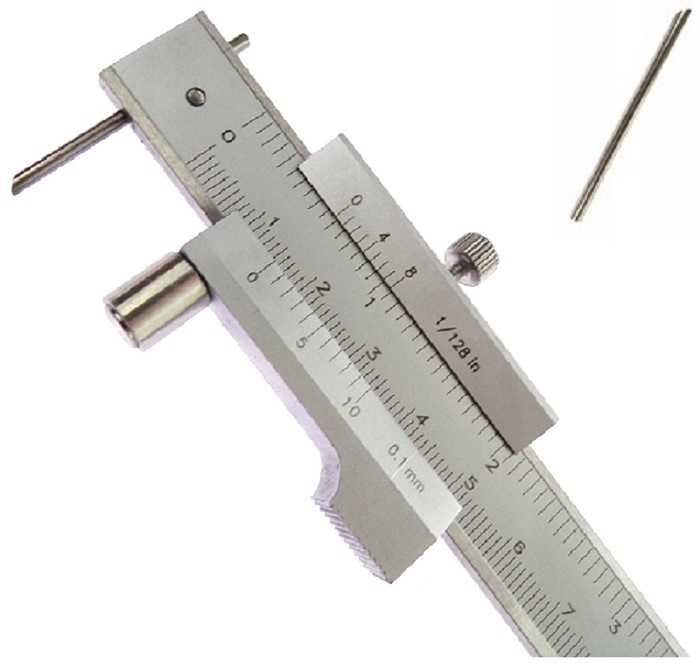 Suwmiarka traserska z rysikiem 200mm / 0,01 mm + drugi rysik