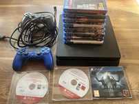 Playstation 4 slim 500GB SSD duzo gier