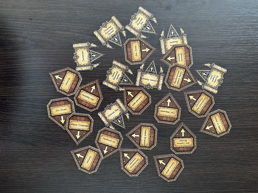 Маркеры (указатели) для карт D&D, Подземелья и Драконы