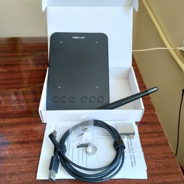 Продам графічний планшет Xp pen deco mini 4