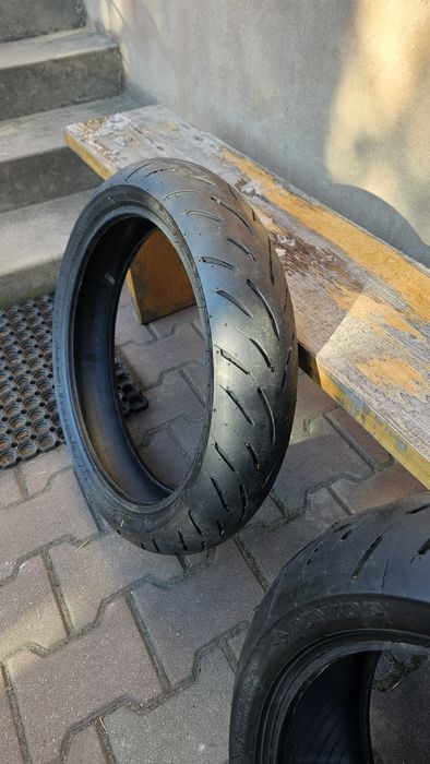 Opony  motocyklowe  Dunlop Spotmax 120/70/R17 oraz 180/55/R17 dot 23