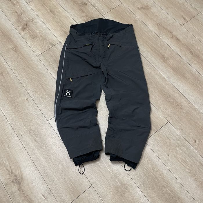 Трекінгові штани haglofs gore-tex на утяжках x norrona