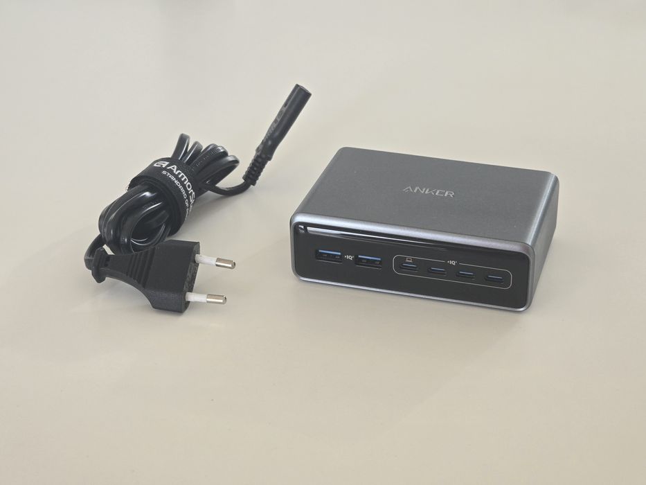 Ładowarka Anker Prime (200 W, 6 portów, GaN) jak nowa