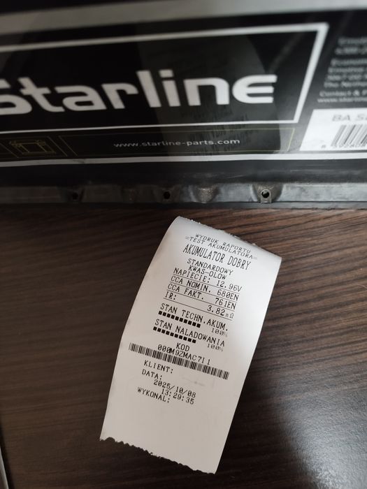 Akumulator Starline 74AH 680A 12V