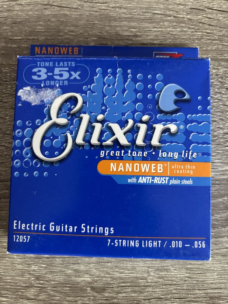 Elixir Nanoweb 7-String Light 10-56 (12057)