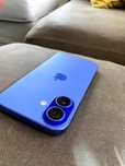 iPhone 16 128gb niebieski ultramarine na gwarancji 100% bateria