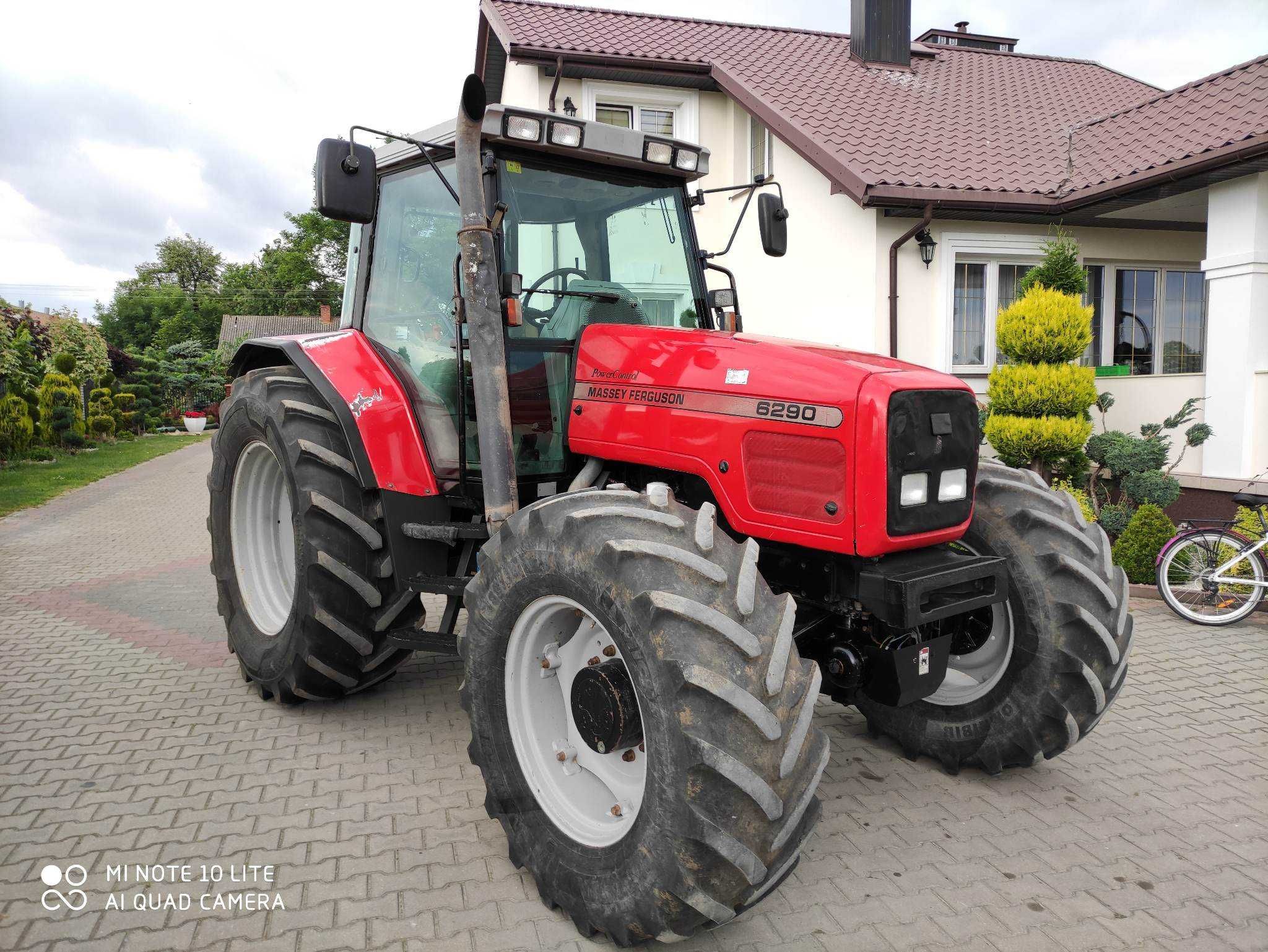 Massey Ferguson 6290 zadbany 135 km sprowadzony amortyzowana oś 02R