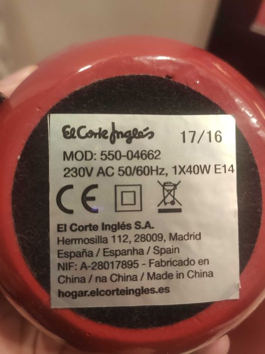 Vendo 2 Candeeiros pequenos em muito bom estado. (Ler descrição)