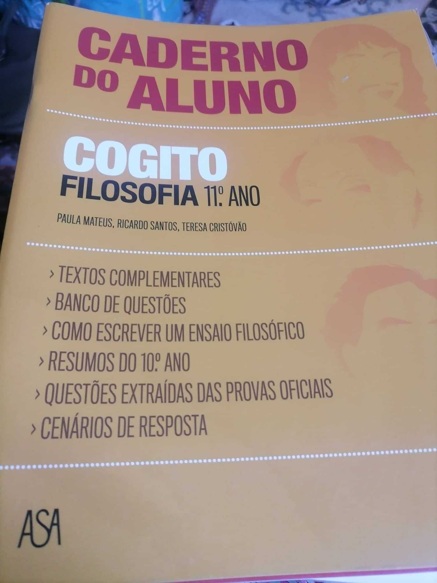 Cogito- Filosofia 11º - caderno atividades