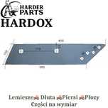 Płoza długa International HARDOX 316093/Pd części do pługa 2X lepsze