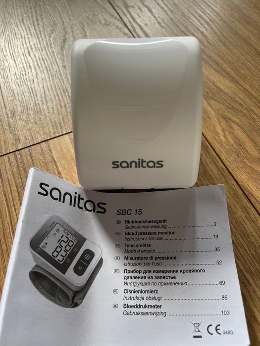 Ciśnieniomierz nadgarstkowy Sanitas SBC15