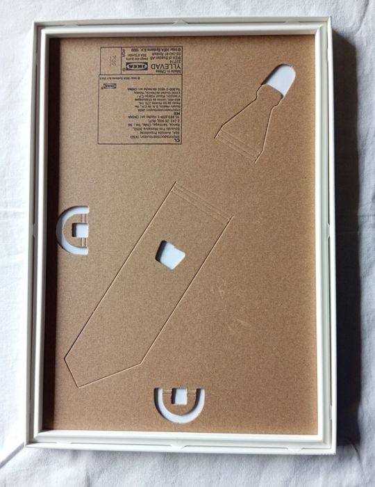 Moldura Game Pac-Man com Autógrafo (A4)