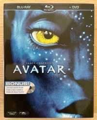 Avatar filme em Blue Ray como novo - com oferta de um DVD do filme Mamma Mia