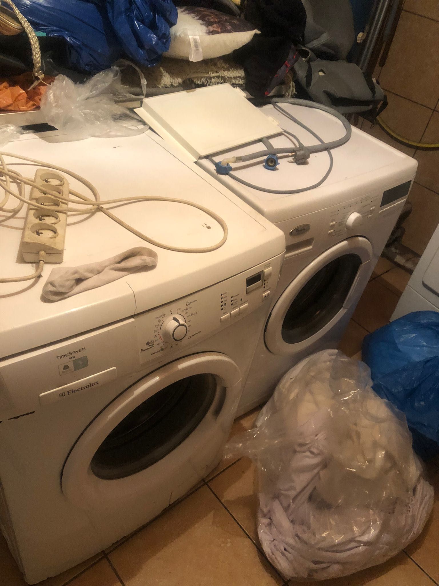 Sprzedam 6szt pralki i suszarki 1200zl calość