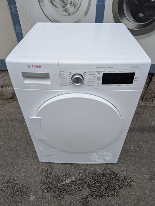 Сушка для одягу Bosch Serie 8 сушилка, сушарка, компресорна