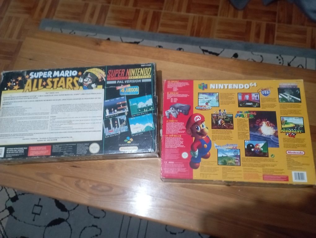 Jogos retro Super Nintendo Snes Nintendo 64 N64 Sega MegaDrive