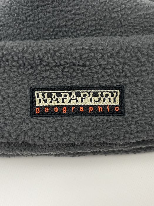 Шапка Napapijri F-Rock Оригінал Темно-сіра Унісекс Зимова NP0A4GK9H981