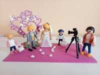 Klocki Playmobil para młoda u fotografa, plus figurki dzieci