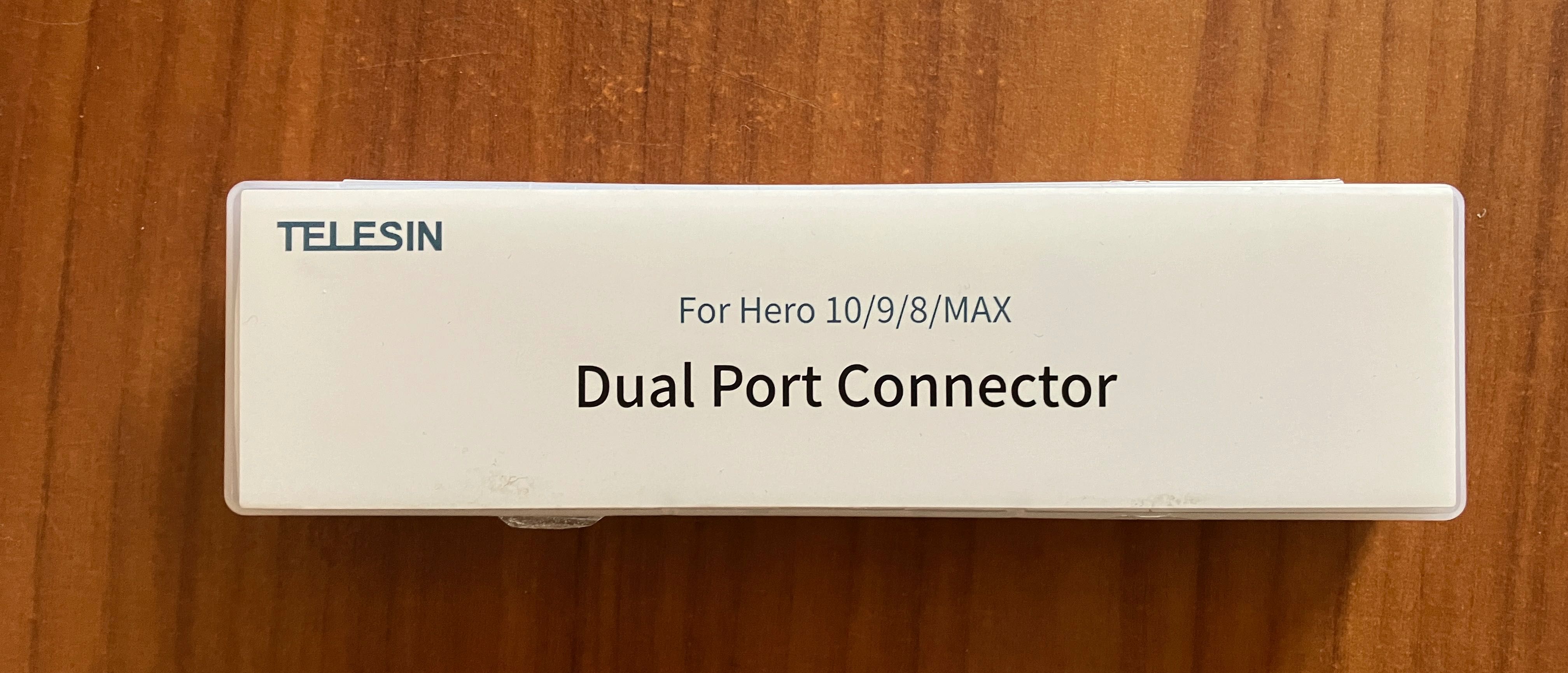 Кріплення Telesin Dual Port Connector для GoPro 12/11/10/9/Max