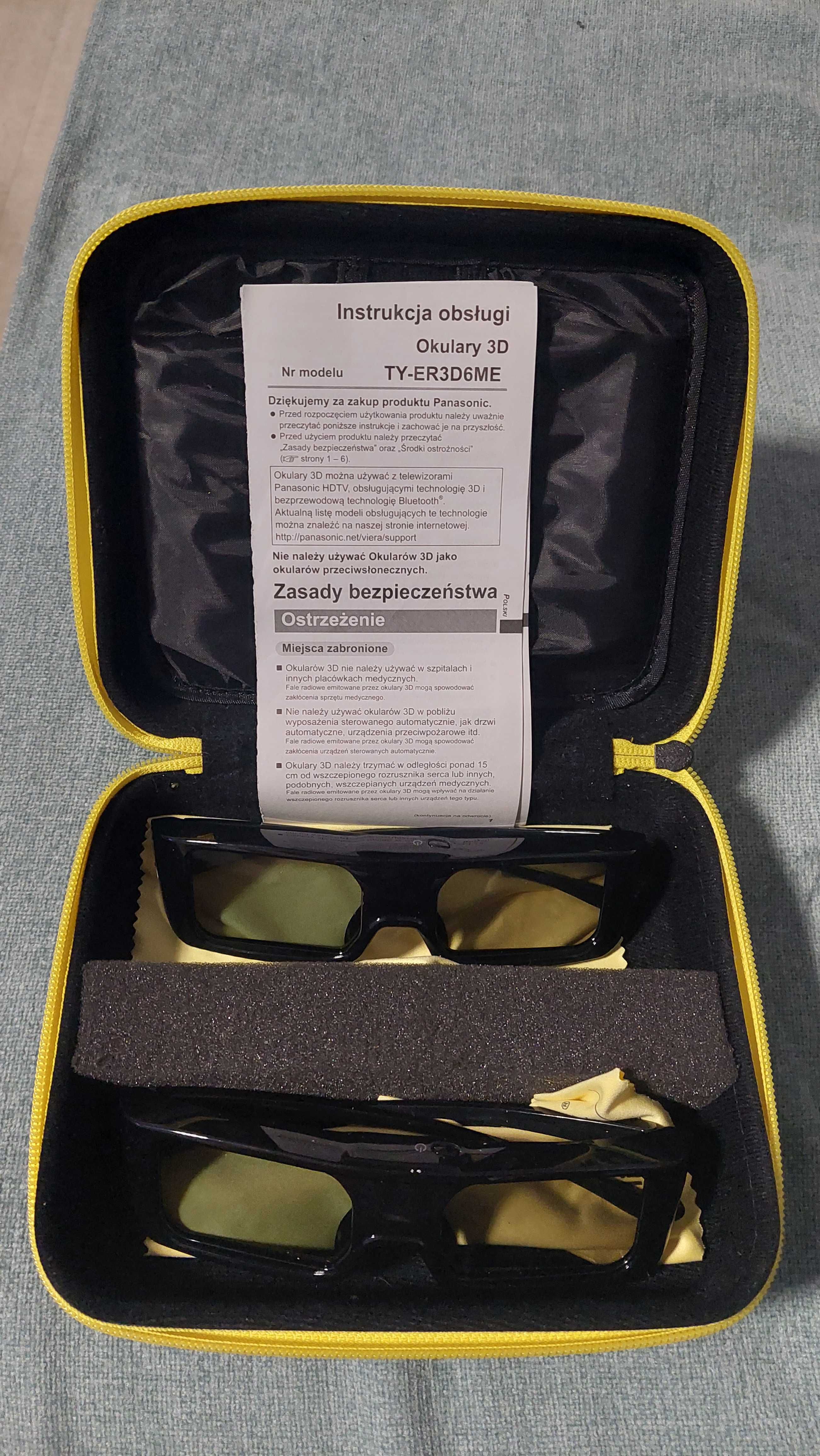 okulary 3D Panasonic  TY- ER3D6ME
