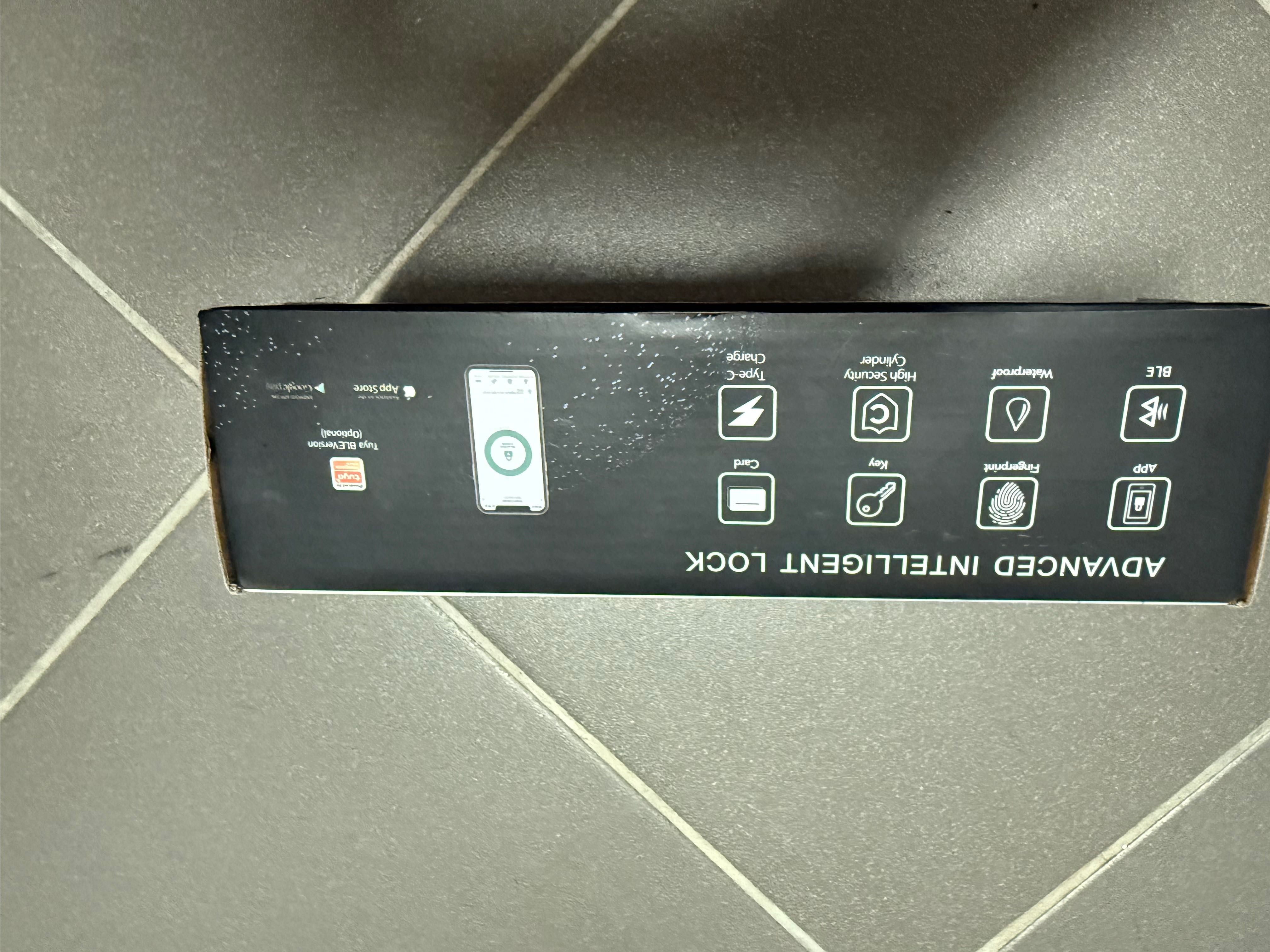 Fechadura inteligente de impressão digital + Gateway zigbee/bluetooth