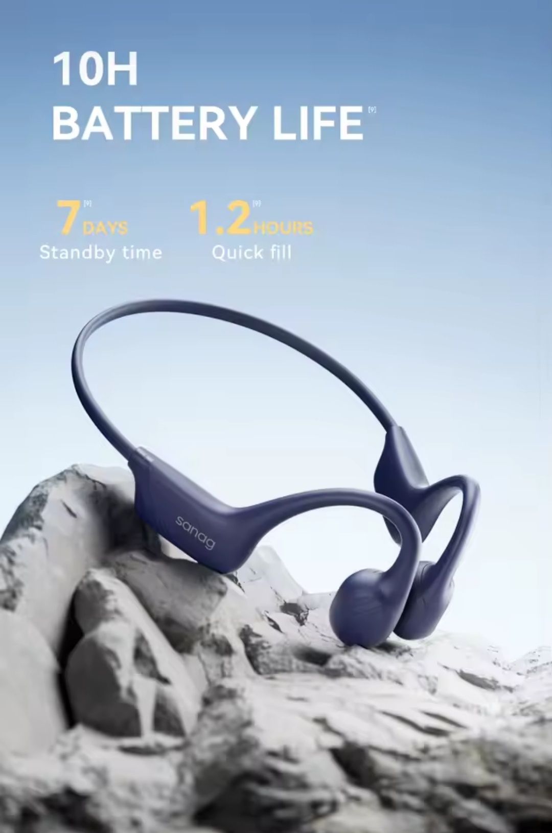 Słuchawki Sanag B21S,  Bluetooth 5.4 - nowe