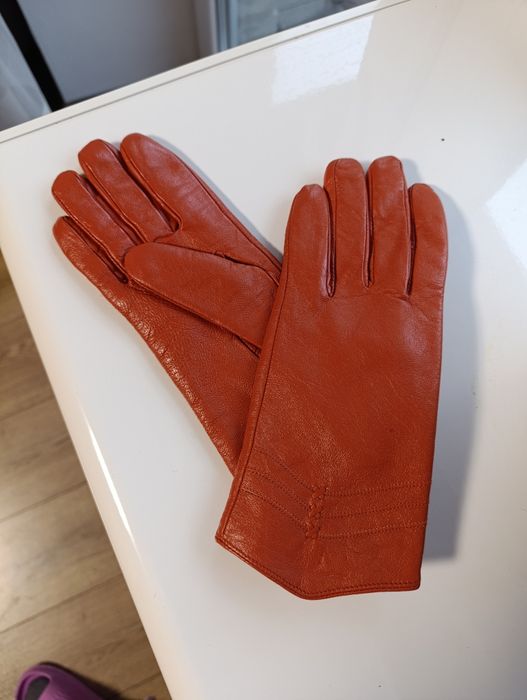 Рукавиці шкіряні ідеальний стан